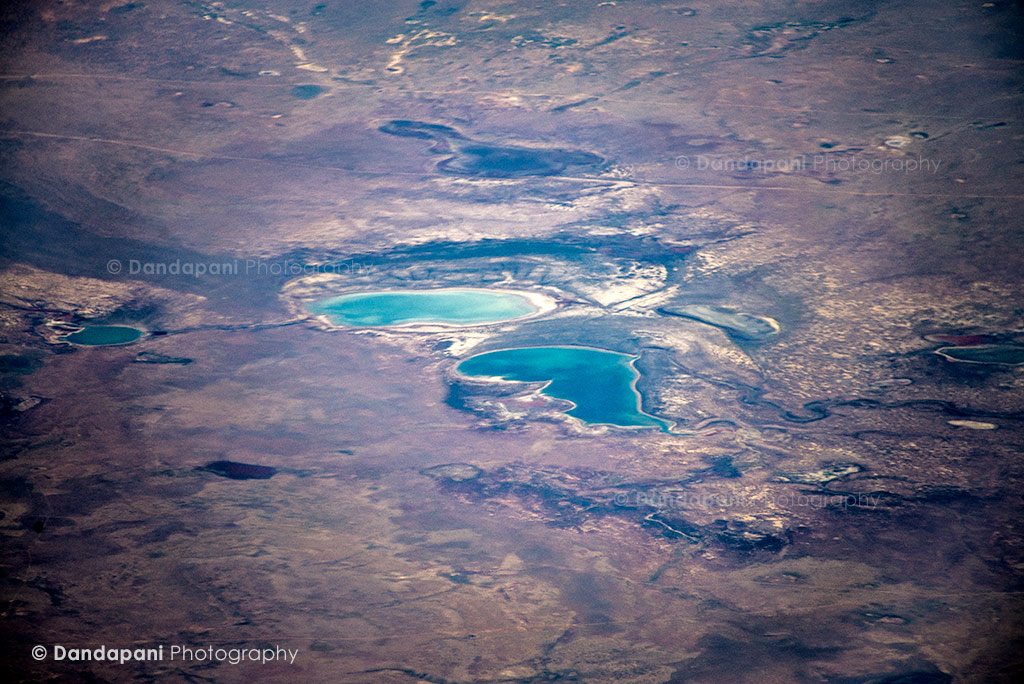 Flying over Siberia. 