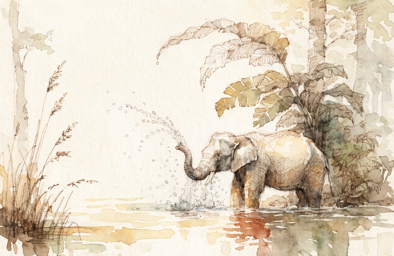 Meet Shantha Kumari....friend and elephant!