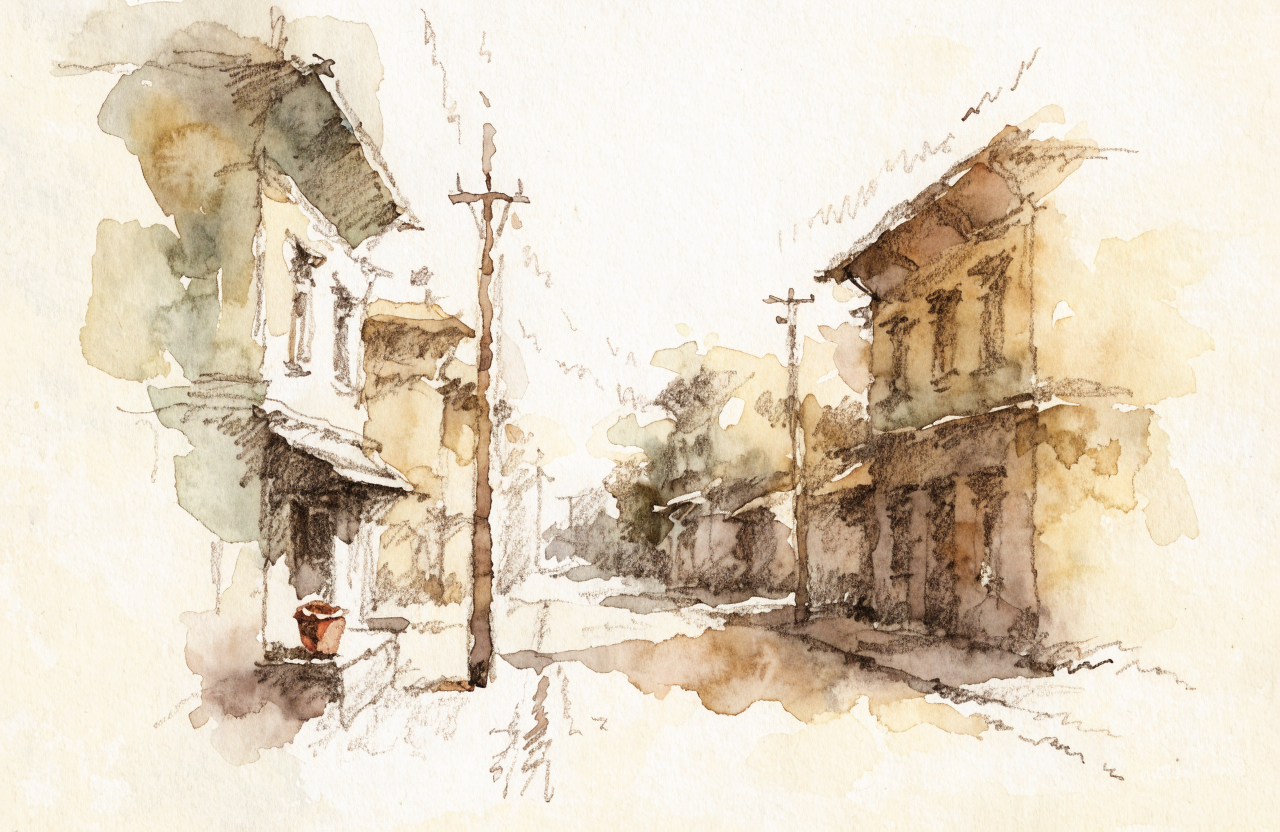 Morning walk in Kathmandu, Nepal