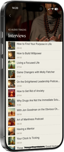 Interviews list on mobile