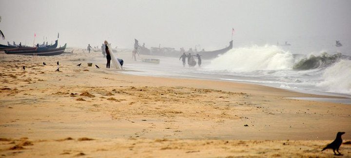 A fisherman's morning in Marari, Kerala