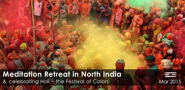 Holi Picture Red
