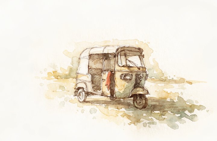 Auto Rickshaw ride in Chennai