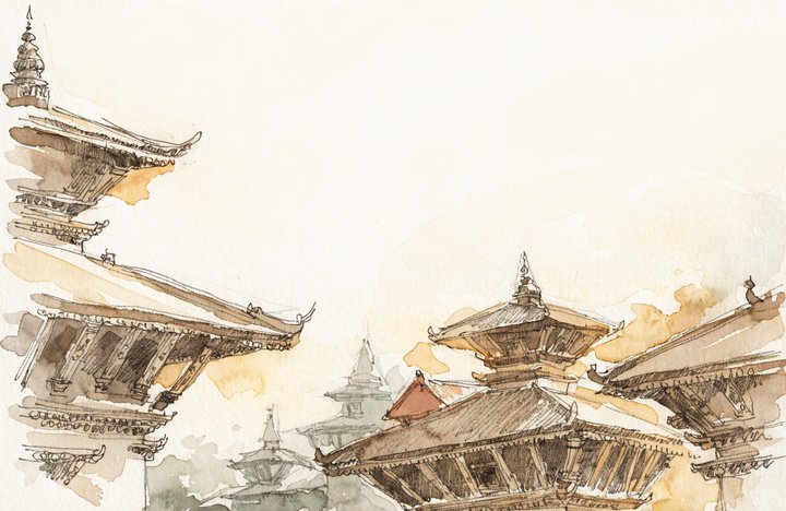 Temples, stupas, monks and palaces in Kathmandu