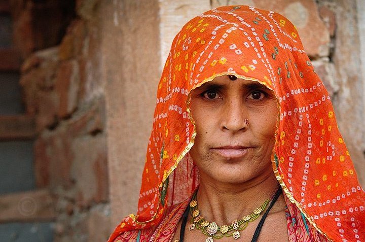 Rajasthani women's attire