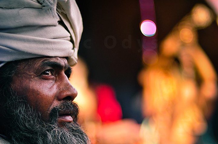 Kumbha Mela pilgrim