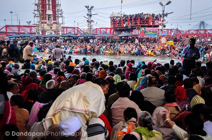 Ganga Aarti at the Kumbh Mela Festival (Part 1)