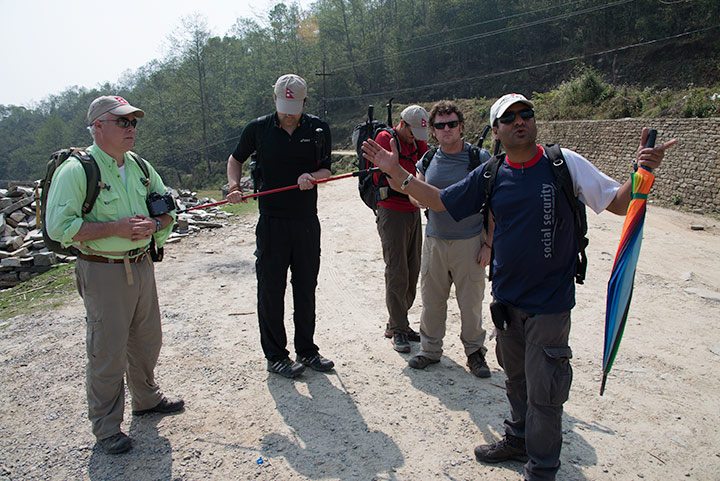 Our guide Ram, who was simply the best, was also extremely fit. He led us on the 3 day trek. 