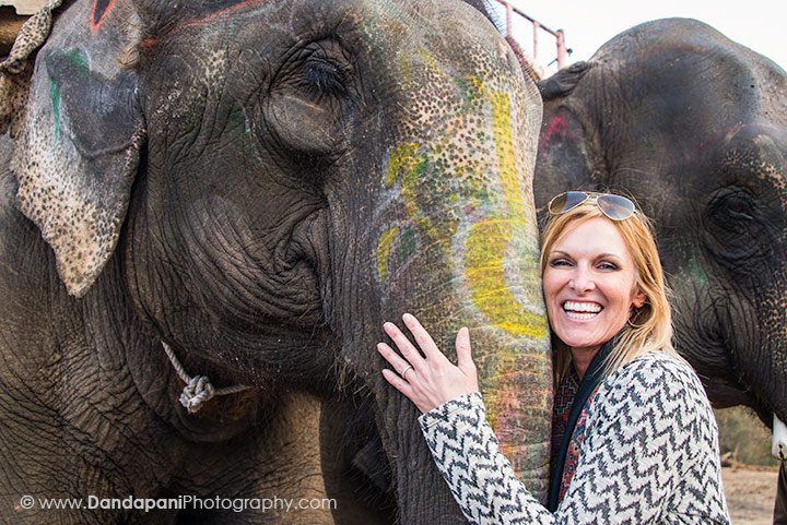 The joy of hugging an elephant is like none other.