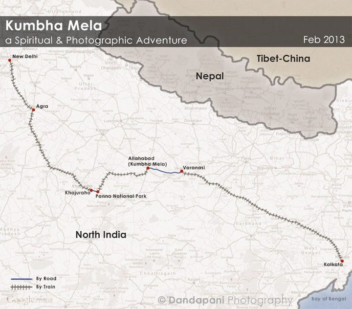 2013 Kumbh Mela and a journey across North India