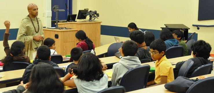 Dandapani teaching