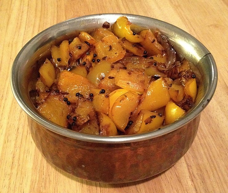Indian Bell Pepper recipe