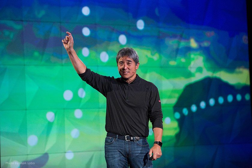 There were some great speakers over the two days but my favorite has to be Guy Kawasaki - a master presenter with invaluable content. 