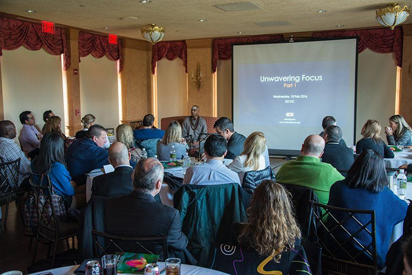 Close to a hundred members and spouses attended this half day workshop 