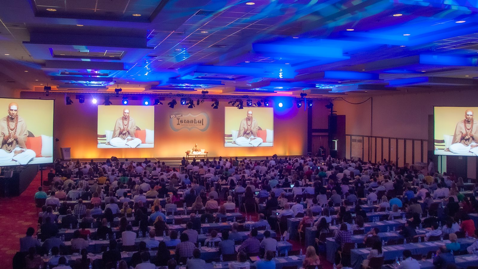 Dandapani with an EO chapter in Istanbul, Turkey