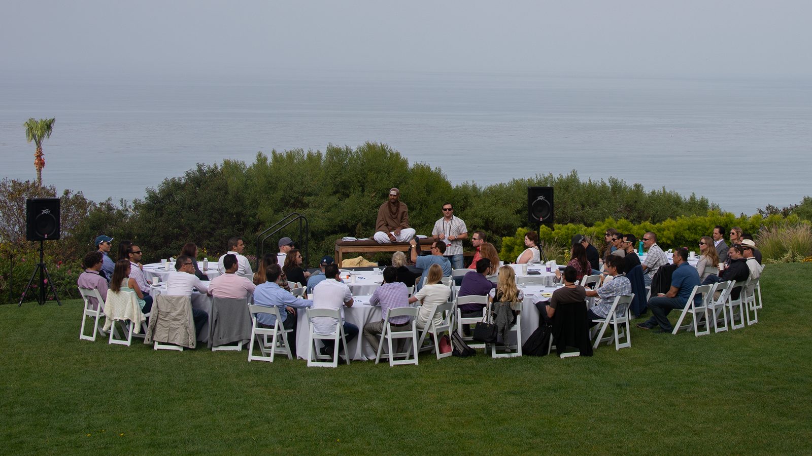 Dandapani with an EO chapter in San Diego, USA