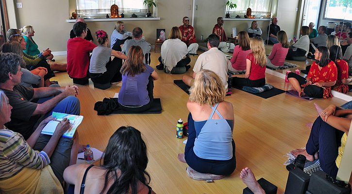 Classes on meditation, relationships and yoga's essential foundations were conducted by Dandapani of Vedic Odyssey at Yoga off Broadway studio in Eagle, Colorado.