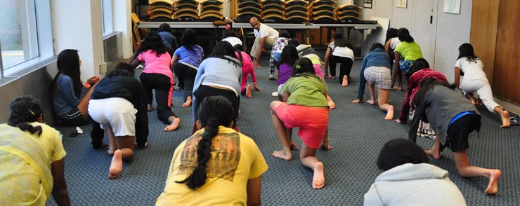 Morning Hatha Yoga class