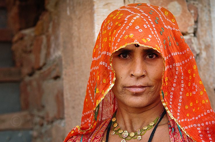 Rajasthani women’s attire