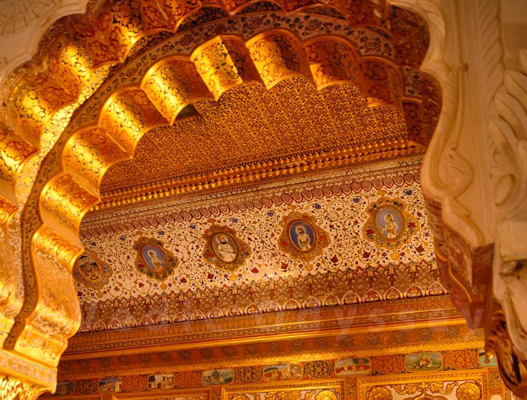 Inside the meherangah fort of Jodhpur, Rajasthan