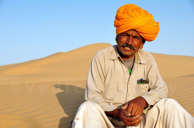 Camel Driver of the Thar Desert