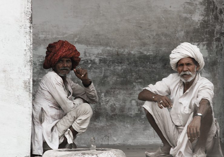 rajasthan-men-with-turbans