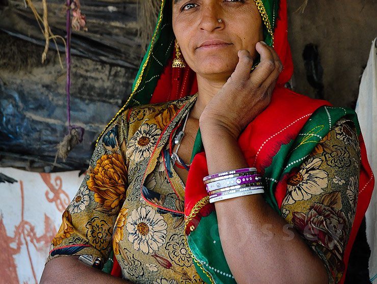 A Rajasthani Lady