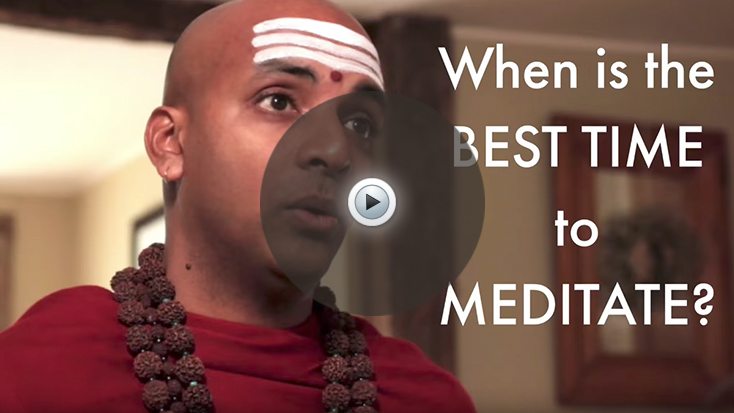 What is the best time to meditate?