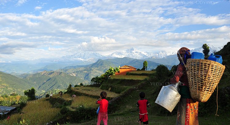 Annapurna mountain range, Nepal