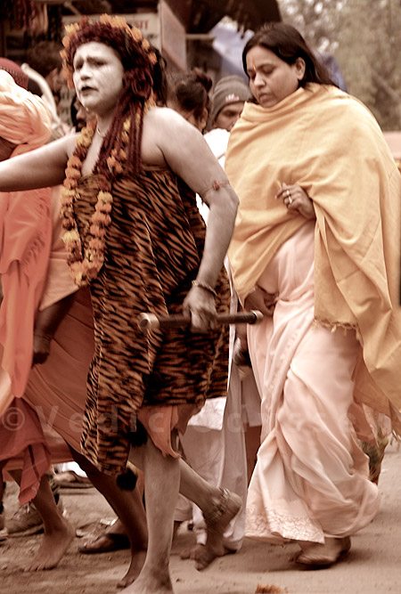 Women monks in Hinduism at the Kumbha Mela in Hardwar