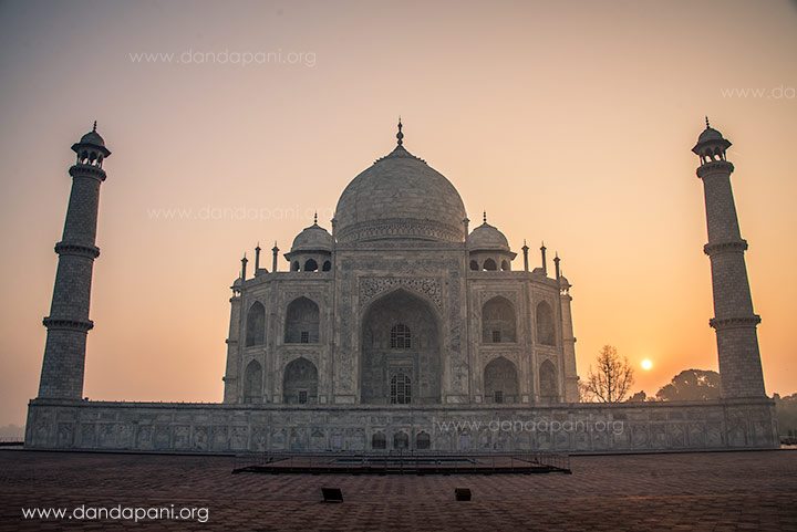The sun rise at the Taj Mahal is not to be missed.