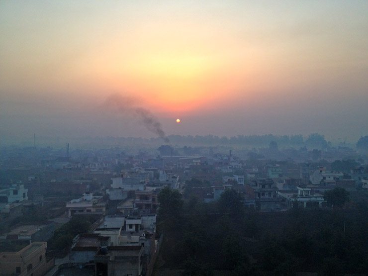 sunrise in amritsar