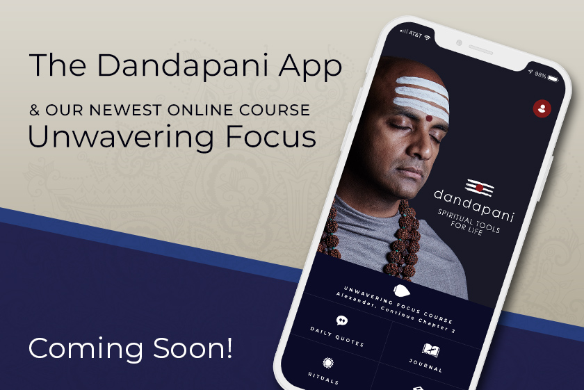 Simple, practical life-changing courses on Focus & Meditation delivered via the Dandapani App