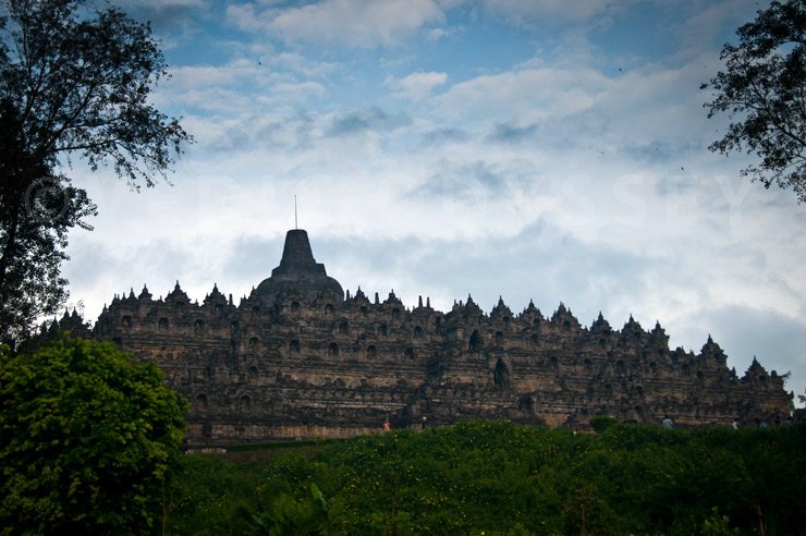 Borobudur in the morning