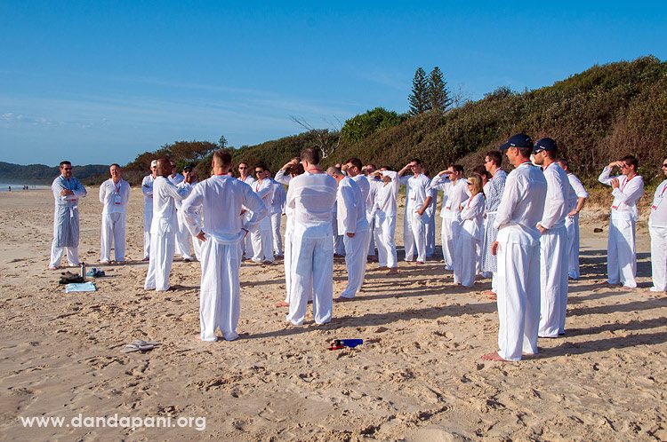 Inspiring morning of yoga and meditation in Byron Bay
