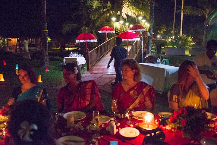 Our Finale Dinner in South India