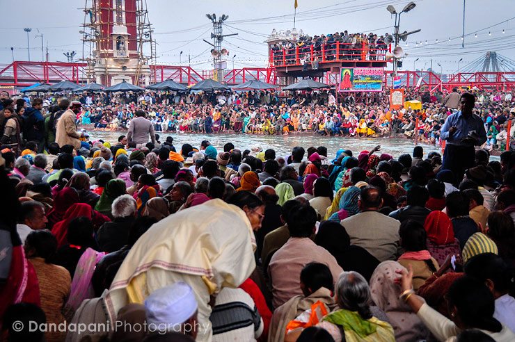 Ganga Aarti at the Kumbh Mela Festival (Part 1)