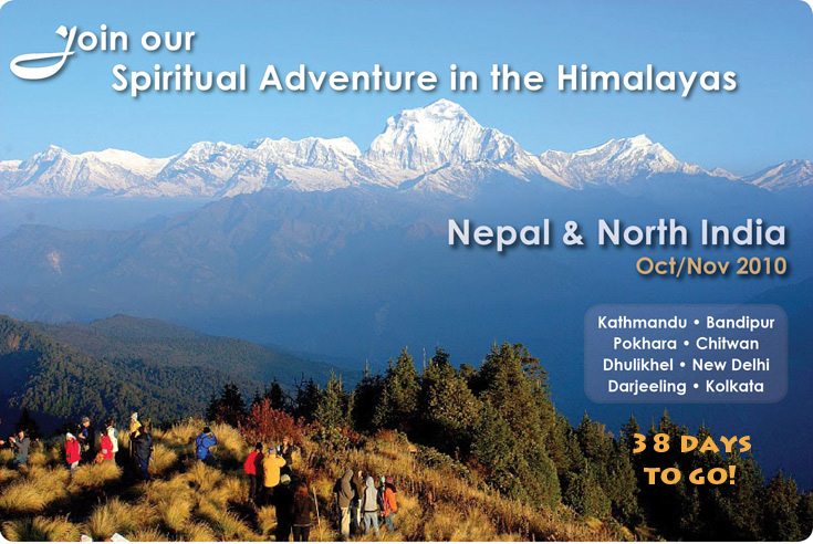 Vedic Odyssey's spiritual adventure to the Himalayas of Nepal and North India is a 2-week meditation retreat.