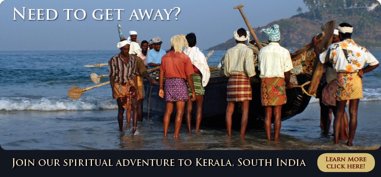 A spiritual adventure in Kerala, South India, introducing Ayurvedic treatments and exploring Hindu mysticism.