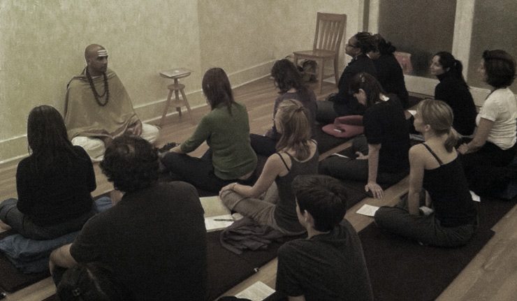 Meditation Class in New York City conducted by Dandapani of Vedic Odyssey