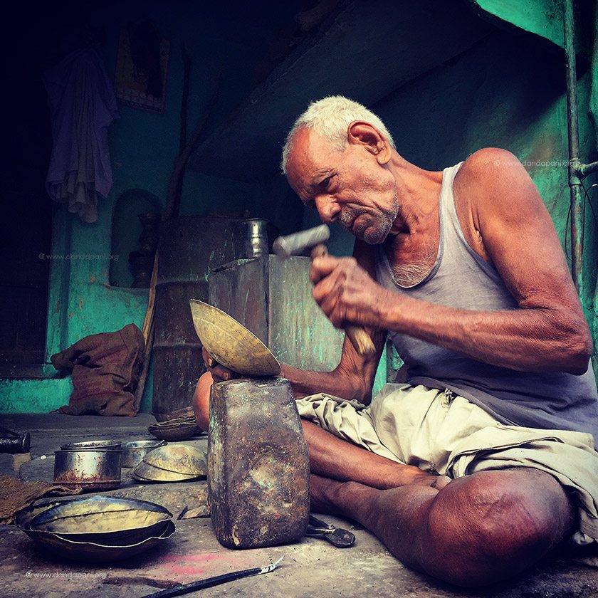 Metal worker, Rajasthan, North India 