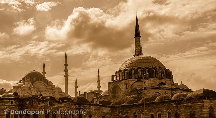Mosques in Istanbul, Turkey