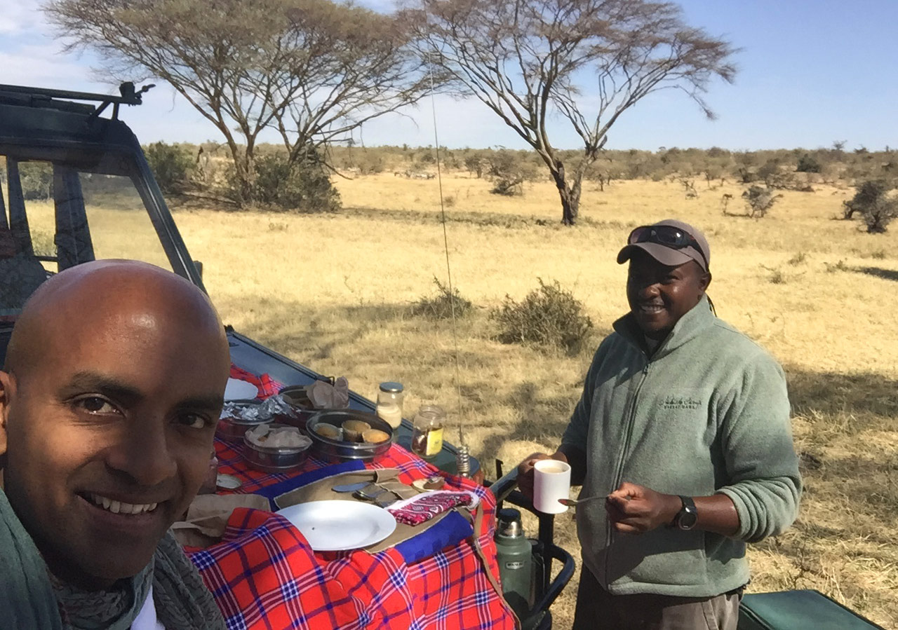 So grateful to this man, Sammy, who ensured I had a trip of a lifetime. I so enjoyed getting to know him on long drives, over a meal in the savanna or just sitting and watching a cheetah for an hour.