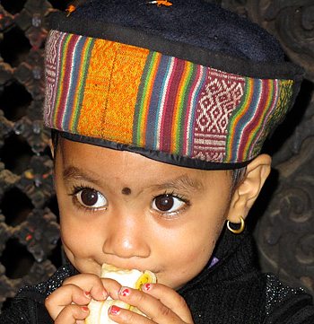 Photo of a Nepalese child