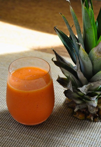 pineapple, papaya and lime juice mix recipe