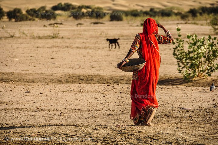 rajasthan-desert-lady-villager