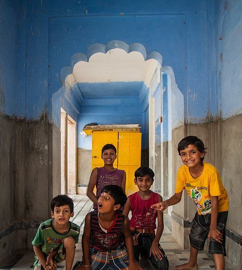 Children of Rajasthan, India