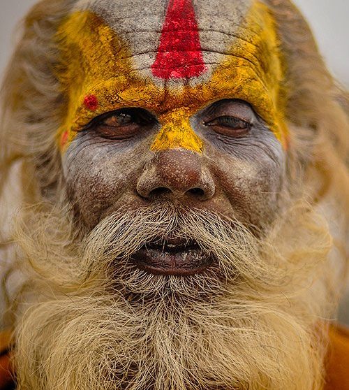 Series of Sadhu Images