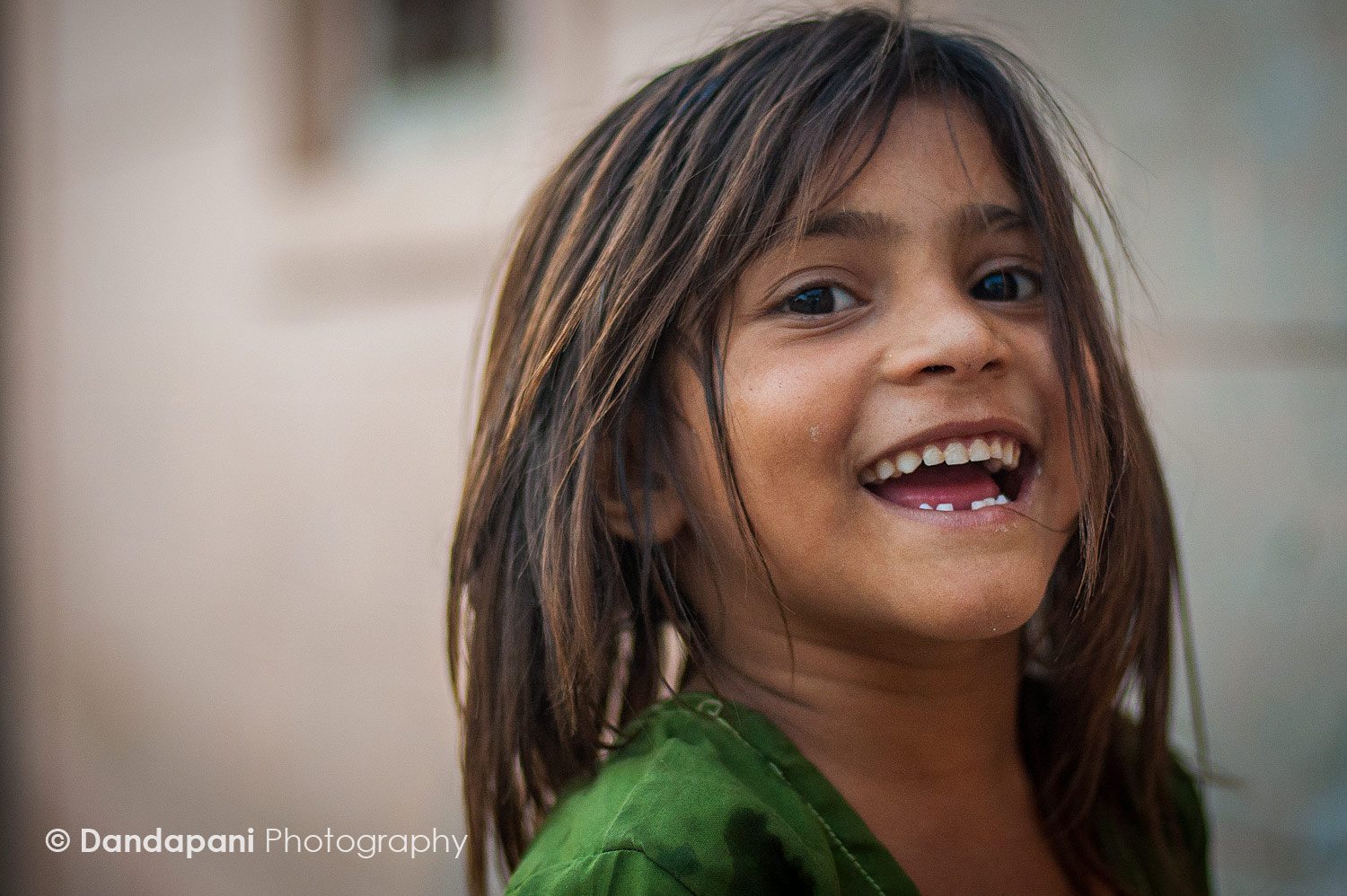 young indian girl child laughing smiling