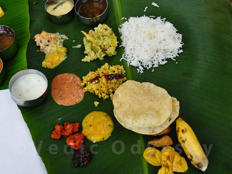 Traditional South Indian Lunch